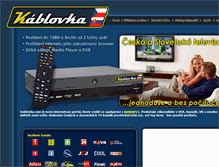 Tablet Screenshot of kablovka.com